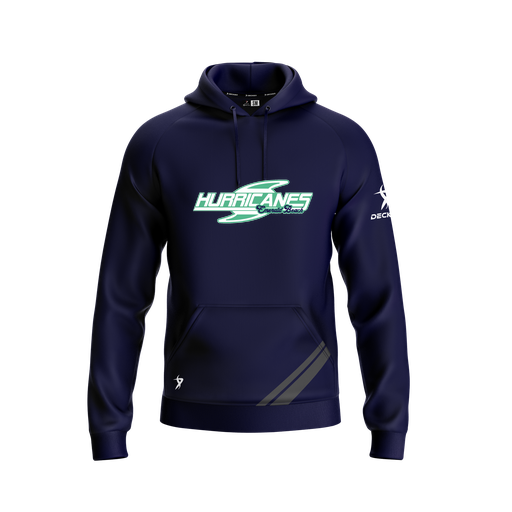 [FOLHSMNV-YXS-LOGO1] Decker Summit Hoodie (Youth XS, Navy, Logo 1)