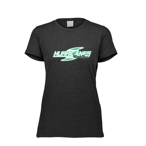 [FTSCUBBK-FAXS-LOGO1] Decker Women's Tri-Blend T-Shirt - Short Sleeve (Female Adult XS, Black, Logo 1)