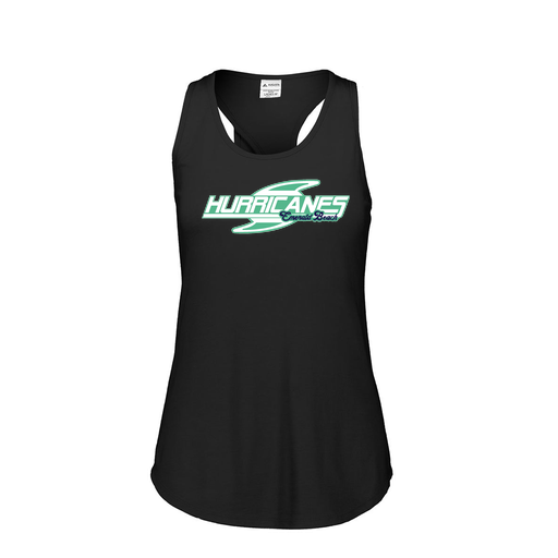 [3078.K94.S-LOGO1] Ladies Tri Blend Tank Top (Female Adult S, Black, Logo 1)