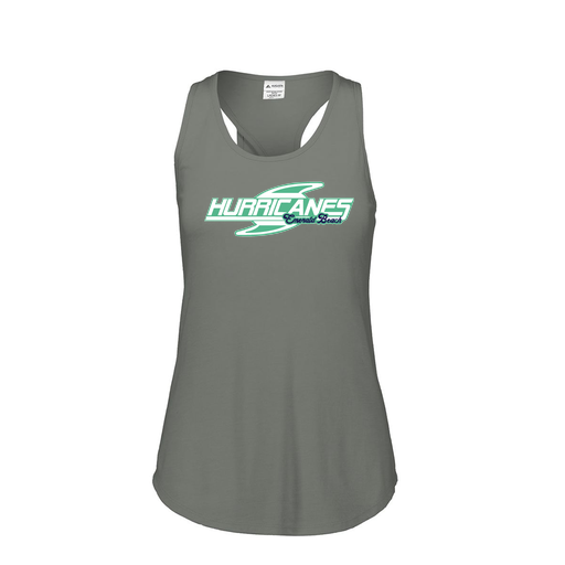 [3078.013.S-LOGO1] Ladies Tri Blend Tank Top (Female Adult S, Gray, Logo 1)