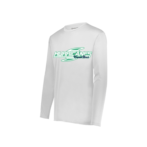 [222822.005.XS-LOGO1] Men's LS Smooth Sport Shirt (Adult XS, White, Logo 1)