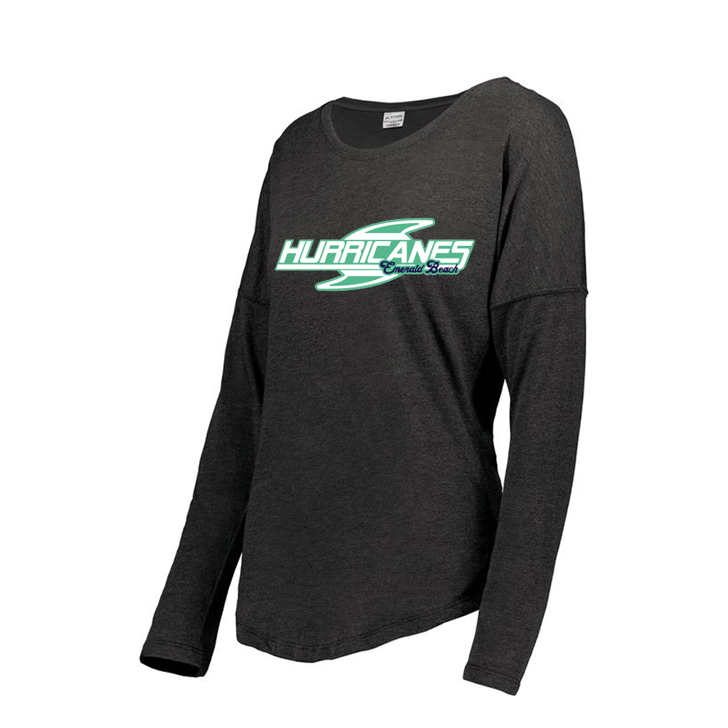 Decker Women's Tri-Blend T-Shirt - Long Sleeve